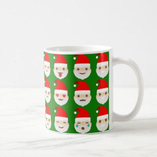 Mug émoticônes père Noël