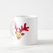 Mug émotion des rennes de xmas (Devant gauche)