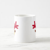 Mug émotion des rennes de xmas (Centre)