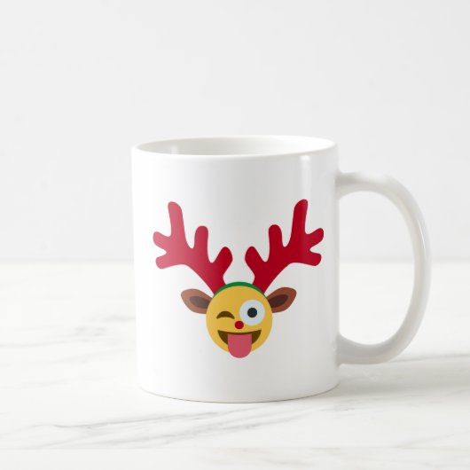Mug émotion des rennes de xmas (Droite)