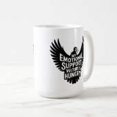 Mug Emotional Support Vulture Neurodivergence Humor (Devant droit)