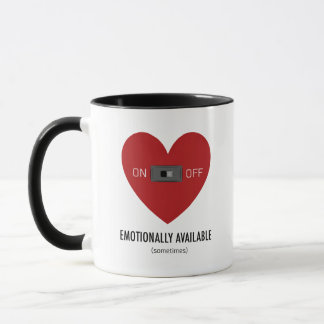 Mug Emotionally available 