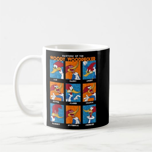 Mug Émotions Woody Woodpecker Poster Vintage (Gauche)