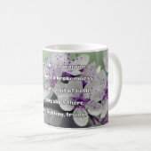 Mug Empath Strength Positive Citation Encouragement (Devant droit)