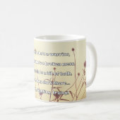 Mug Empath Strength Positive Citation Encouragement (Devant droit)