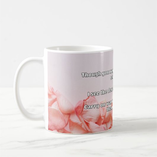 Mug Empath Warrior Citation positive Encouragement (Gauche)