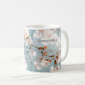 Mug Empath Warrior Citation positive Encouragement (Devant droit)
