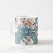 Mug Empath Warrior Citation positive Encouragement (Devant gauche)