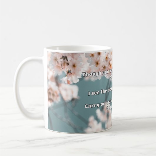 Mug Empath Warrior Citation positive Encouragement (Gauche)
