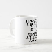 Mug Empêche les Aliens d'Ukulele (Devant gauche)