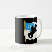 Mug Empire de tabouret de drapeau d'Ertugrul Bey Kayi (Devant droit)