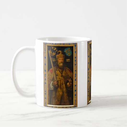 Mug Empire romain germanique Charlemagne (Gauche)