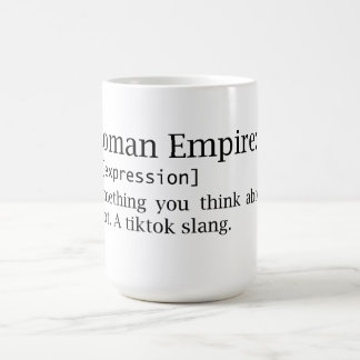 Mug Empire romain - pensez - argot - dictionnaire