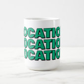 Mug Emplacement emplacement emplacement cadeau drôle p (Centre)