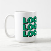 Mug Emplacement emplacement emplacement cadeau drôle p (Gauche)