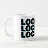 Mug Emplacement emplacement emplacement drôle immobili (Gauche)