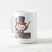 Mug Emploi de Maestro de Musique (Devant gauche)