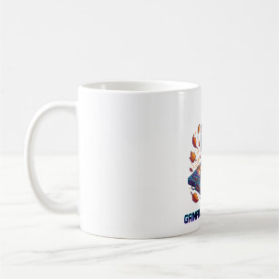 Mug Emploi Lucratif Mignon Chat Cyberpunk Joueur Trava