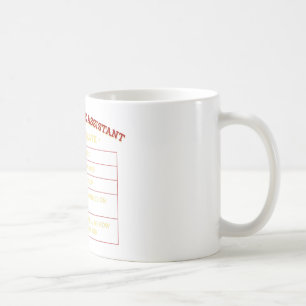 Mug Employé à taux horaire adjoint administratif