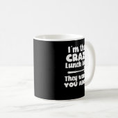 Mug Employé de la cafétéria de l'école - Déjeuner Lady (Devant droit)