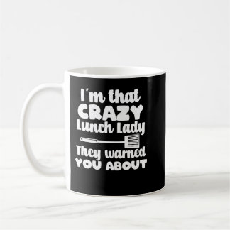 Mug Employé de la cafétéria de l'école - Déjeuner Lady
