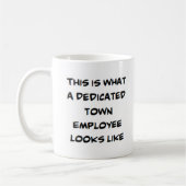 Mug employé de la ville, dévoué (Gauche)