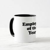 Mug Employé de l'année (Devant gauche)