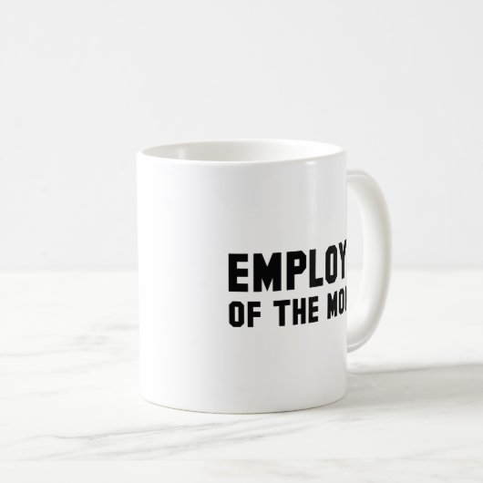 Mug Employé Du Mois (Devant droit)