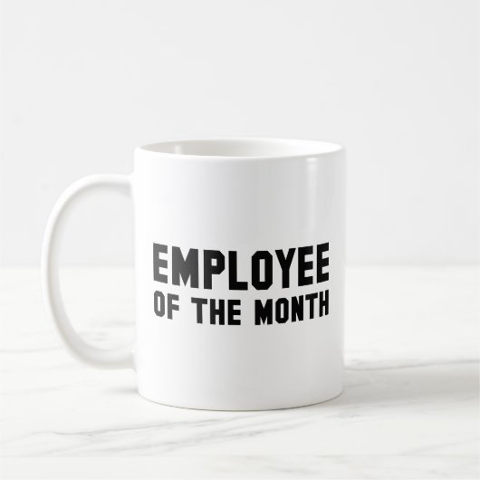 Mug Employé Du Mois (Gauche)