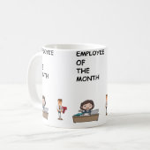 Mug Employé du mois (Devant gauche)