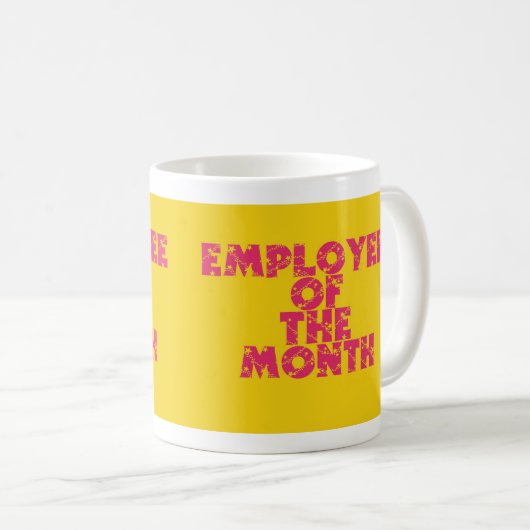 Mug Employé du mois 001 (Devant droit)