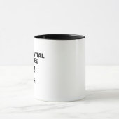 Mug Employé sur mesure non essentiel du café du mois (Centre)