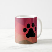 Mug Empreinte animale, patte chat/chien (Devant droit)