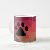 Mug Empreinte animale, patte chat/chien (Devant gauche)