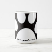 Mug Empreinte d'animal (Centre)