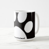 Mug Empreinte d'animal (Devant droit)