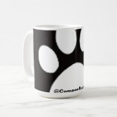 Mug Empreinte d'animal (Devant gauche)