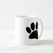 Mug Empreinte de chien (Devant droit)