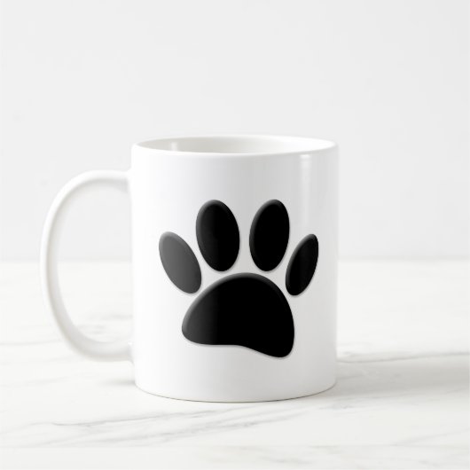 Mug Empreinte de chien (Gauche)