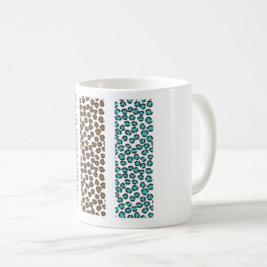 Mug Empreinte de léopard (Devant droit)