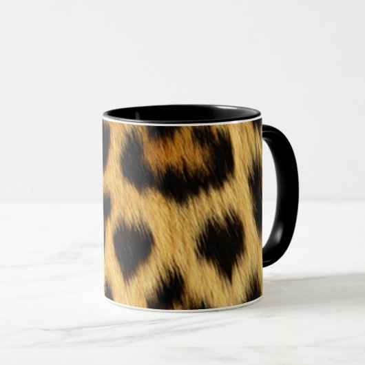 Mug Empreinte de léopard (Devant droit)