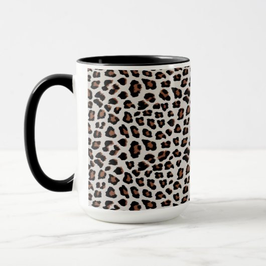 Mug Empreinte de léopard (Gauche)