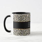 Mug Empreinte de léopard Black Gold (Gauche)