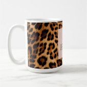 Mug Empreinte de léopard Brown chic (Gauche)