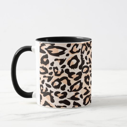 Mug Empreinte de léopard Combo Mug, 325 ml (Gauche)