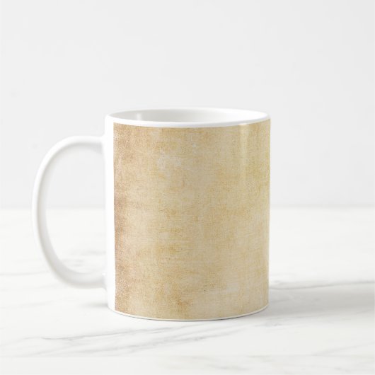 Mug Empreinte de léopard dessiné à la main, texture aq (Gauche)