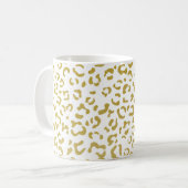 Mug Empreinte de léopard, Leopard d'or, Parties scinti (Devant gauche)