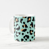 Mug Empreinte de léopard, motif animal (Devant gauche)
