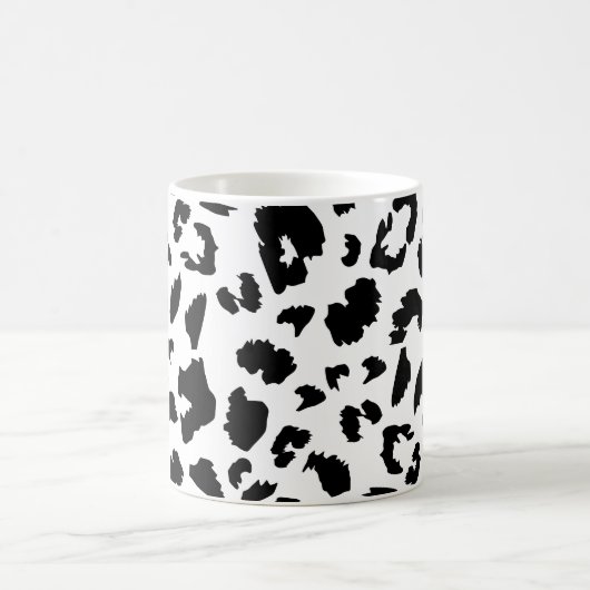 Mug Empreinte de léopard personnalisable (Centre)
