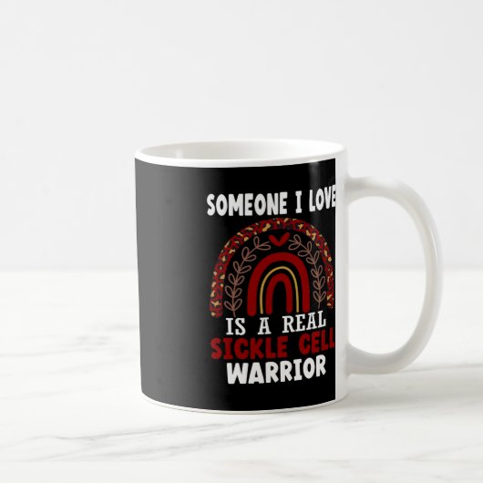 Mug Empreinte de léopard Rainbow Sickle Cell Warrienes (Droite)